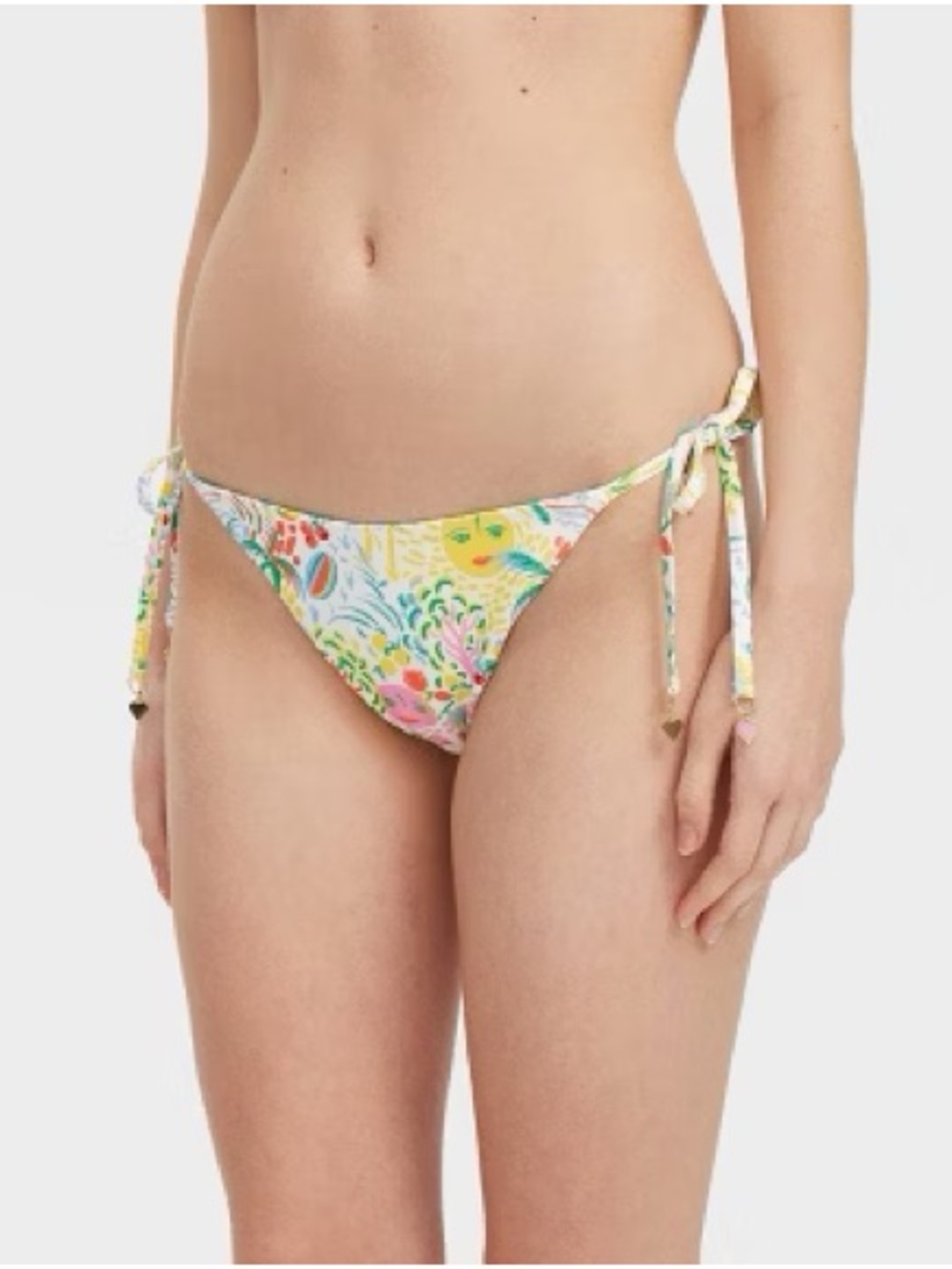 Roller Rabbit x Target Vacation/Star Geo Reversible Triangle Bikini Bottom M